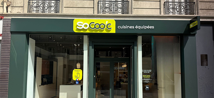 Façade cuisine équipée SoCoo'c Paris Saint-Lazare